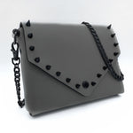 Gray Bag with Spikes